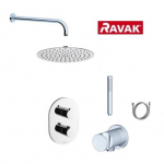 Ravak Chrome termostatinis potinkinis du&scaron;o komplektas, chromas