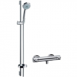Termostatas su du&scaron;o komplektais Hansgrohe Croma 100 Multi/Ecostat 1001 SL 650
