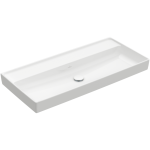 Praustuvas Villeroy & Boch Collaro 100x47 cm, be skylės mai&scaron;ytuvui, be perpylimo, TitanCeram (White Alpin)