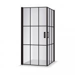 Du&scaron;o kabina Baltijos Brasta Viktorija Nero Cube 900mm