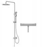 Vir&scaron;tinkinė termostatinė du&scaron;o sistema Hansgrohe Ecostat Orion