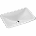 Villeroy & Boch Loop & Friends įleidžiamas praustuvas, 67,5 x 45 cm, baltas