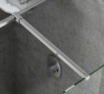 W SET-Uni T connection prie Walk-In Double Wall | W SET-Uni T connection (bright alu)