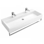 Pakabinamas praustuvas su dviem skylėmis mai&scaron;ytuvams Villeroy&Boch Memento 1000x470