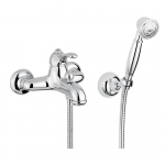 Bugnatese Lem mai&scaron;ytuvas voniai su swarowski kristalu ir du&scaron;o galvute spalvų pasirinkimas chromas, bronza, auksas