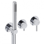 Potinkinis du&scaron;o/vonios du&scaron;o kompelktas su potinkinė dalimi