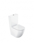 Pastatomas klozetas Ravak Elegant RimOff su su lėtaeigiu dangčiu