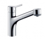 Hansgrohe Talis S virtuvės praustuvo mai&scaron;ytuvas su i&scaron;traukiamu du&scaron;eliu 32841000
