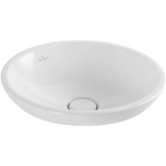 Villeroy & Boch Loop & Friends pastatomas/dalinai įleidžiamas praustuvas, &Oslash; 43 cm, baltas