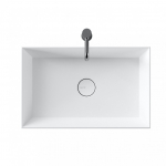 Pastatomas ant stalvir&scaron;io praustuvas Alice Ceramica Lavabo Spy Rectangular 60x37