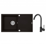 Akmens masės plautuvė Deante Evora ZQJY 2113 78 &times; 44 &times; 18 cm grafito