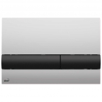 Alcaplast  Nuleidimo mygtukas matinis chromas/juoda M1712-8