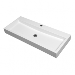 Pastatomas ant stalvir&scaron;io praustuvas Omnires Thasos 1000x420 mm BP Marble+