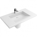 Praustuvas Villeroy & Boch Metric Art 100x55 cm, su 1 skyle centre, CeramicPlus danga
