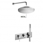 Potinkinė du&scaron;o sistema su apvalia du&scaron;o galva Alpi