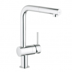 Grohe Minta virtuvinis mai&scaron;ytuvas  su i&scaron;traukiama žarna, chromas 32168000