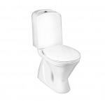 Gustavsberg Nordic 3 pastatomas unitazas su uždengtu horizontaliu nuotaku