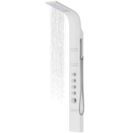 Du&scaron;o panelė Corsan Kaskada LED, aliuminė, su termostatu, baltos spalvos, A014TWHLED