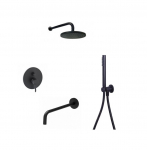 Potinkinė du&scaron;o sistema su snapu voniai Paffoni Light (spalvų pasirinkimas)