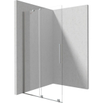 Stumdoma walk-in du&scaron;o sienelė Deante Prizma, 80 cm, &scaron;lifuotas plienas, KTJ_F38R