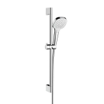 Hansgrohe Croma Select E Vario/Unica du&scaron;o komplektas 650mm, 15l/min, baltas/chromas