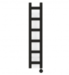Elektrinis rank&scaron;luosčių džiovintuvas Terma Easy, heban, 20 cm x 96 cm