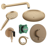 Potinkinė du&scaron;o sistema Hansgrohe Croma Brūžinta Bronza