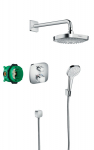 Potinkinis du&scaron;o komplektas Hansgrohe Croma Select E187, 27294000