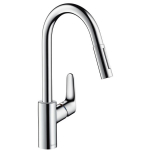 Hansgrohe Focus 240 virtuvinis mai&scaron;ytuvas su i&scaron;traukiamu žarna 31815000