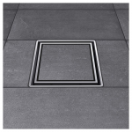 ACO MG du&scaron;o trapas su įklijuojama plytele