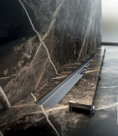 Alcaplast  pažemintas du&scaron;o latakas įklijuojamai plytelei Marble Low