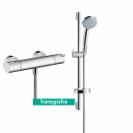 Termostatinis mai&scaron;ytuvas Ecostat su du&scaron;o komplektu Hansgrohe Croma 100 Vario