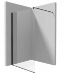 Deante KERRIA PLUS du&scaron;o sienelė 1200 mm juoda spalva