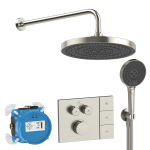 Ideal Standard CERATHERM NAVIGO SOLOS potinkinė termostatinė sistema Silver Storm