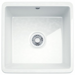 Franke Kubus KBK 110-40 keraminė plautuvė montuojama i&scaron; stalvir&scaron;io apačios