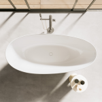 Villeroy & Boch Antao laisvai pastatoma Quaryl vonia 170x75 cm, balta
