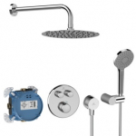 Ideal standard Navigo potinkinė du&scaron;o sistema chromas