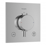 Termostatas Hansgrohe DuoTurn E 75417000, 2 funkcijų, chromuotas