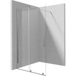 Stumdoma walk-in du&scaron;o sienelė Deante Prizma, 100 cm, chromas, KTJ_030R