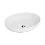 Praustuvas ant stalvir&scaron;io Lavita Lira 515x390 mm, baltas blizgus