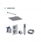 Sanycces Cubo termostinė du&scaron;o sistema