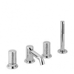 Alpi Portofino įmontuojamas į vonios kra&scaron;tą mai&scaron;ytuvas 4 dalių POM27D31362