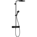 Termostatinė du&scaron;o sistema Hansgrohe Pulsify S, 260 1jet EcoSmart, 24221670, juoda matinė
