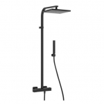 Vir&scaron;tinkinė termostatinė du&scaron;o sistema Alpi Una18 (galimos spalvos balta/juoda/nikelis)