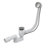 Vonios sifonas su persipylimo mechanizmu | Vonios sifonas, chromas