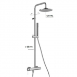 Vir&scaron;tinkinė du&scaron;o sistema Alpi Blue (galimos spalvos chromas juoda, balta, nikelis)