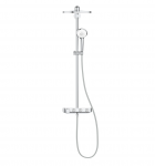 SmartControl Euphoria Duo 310 termostatinė du&scaron;o sistema, chromas/balta