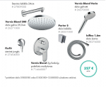Potinkinis Hansgrohe du&scaron;o sistemos komplektas 7 in 1 chromas