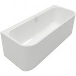 Villeroy & Boch Architectura prie sienos glaudžiama akrilinė vonia 170x75 cm, Alpių balta