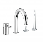 Bugnatese Kobuk į vonios kra&scaron;tą įgrežiamas mai&scaron;ytuvas 4-jų dalių